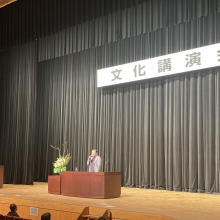 １１月３日（金・祝）一関市にて今村翔吾文化講演会を行いました