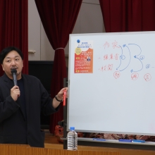 11月10日(日)岡山県赤磐市立笹岡小学校にてオーサー・ビジットを開催いたしました