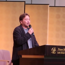 11月29日(土)びわ湖大津プリンスホテルにて滋賀県防火保安協会連合会創立50周年記念講演会を行いました