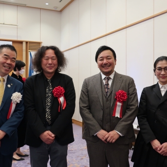 11月8日（火）「滋賀県文化奨励賞」を受賞いたしました 写真2