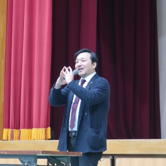 ３月１７日（木）島根県立吉賀高等学校にてオーサービジットを開催いたしました。 写真3