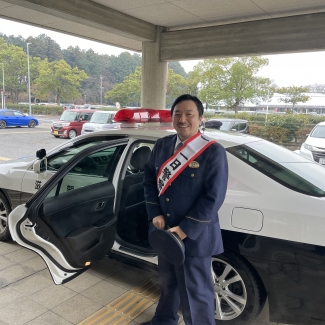 1月10日(水)東近江警察署にて一日署長を務めさせていただきました 写真3