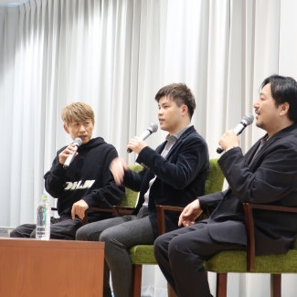 2月10日(土)「Artistと本 vol.3」UNICORN 川西幸一 × 歴史小説・時代小説家 今村翔吾 × ミステリー作家 今村昌弘 写真3