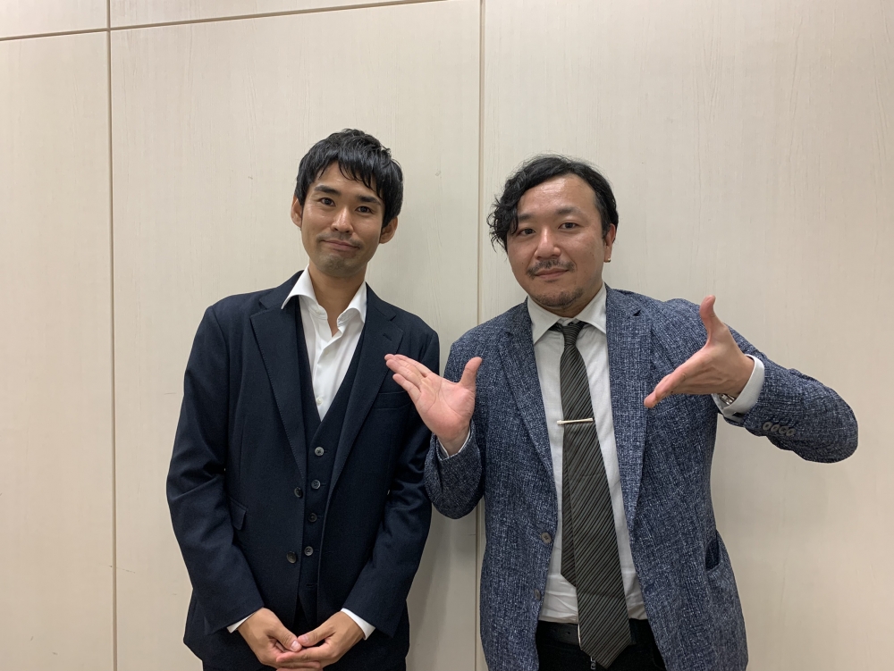 今村翔吾×稲田幸久先生 対談の様子(角川春樹事務所) 写真1