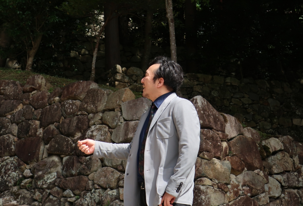 第四回 今村翔吾×澤田瞳子先生【物語る 京の一二〇〇年】取材の様子(京都新聞さん) 写真1