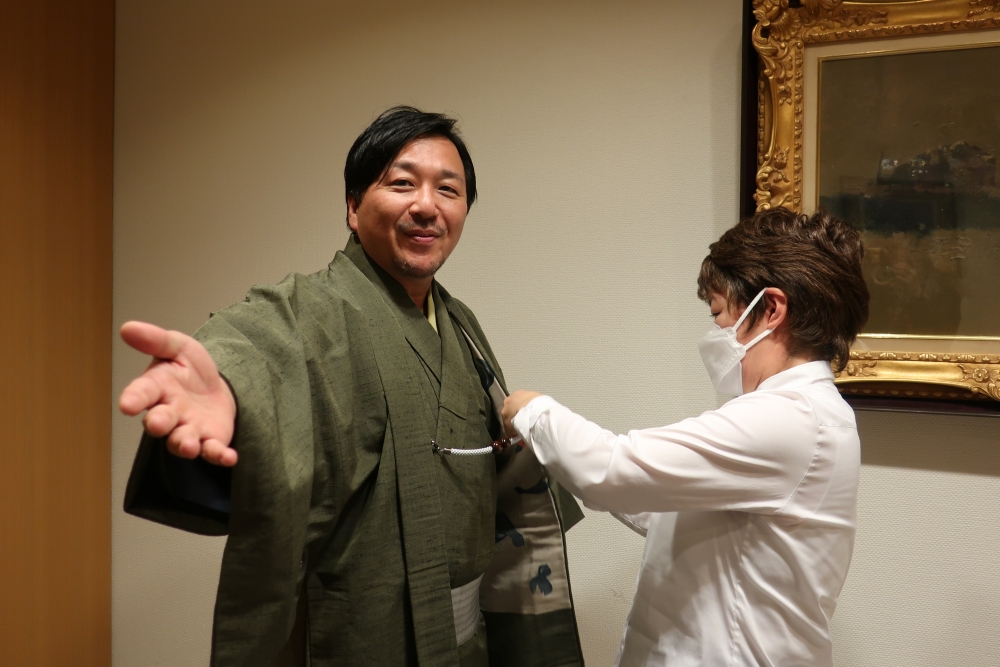 11月18日(土)産経新聞社様で永井紗耶子先生と新春対談させて頂きました 写真1
